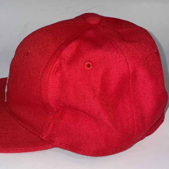 St Louis Cardinals B.B. Box Premium Fitted Hat 7 3/8 Red Cap Flat Bill MLB - Picture 5 of 13